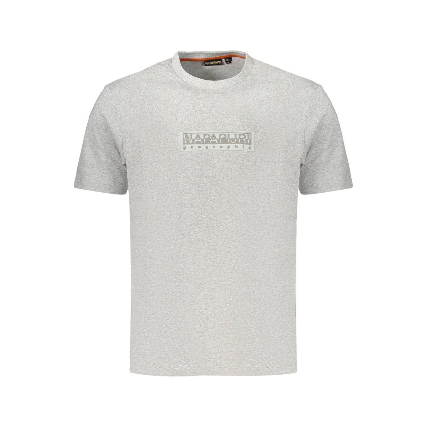 Napapijri Tricou NP0A4IFLSBOXLOGOSS1 GRI
