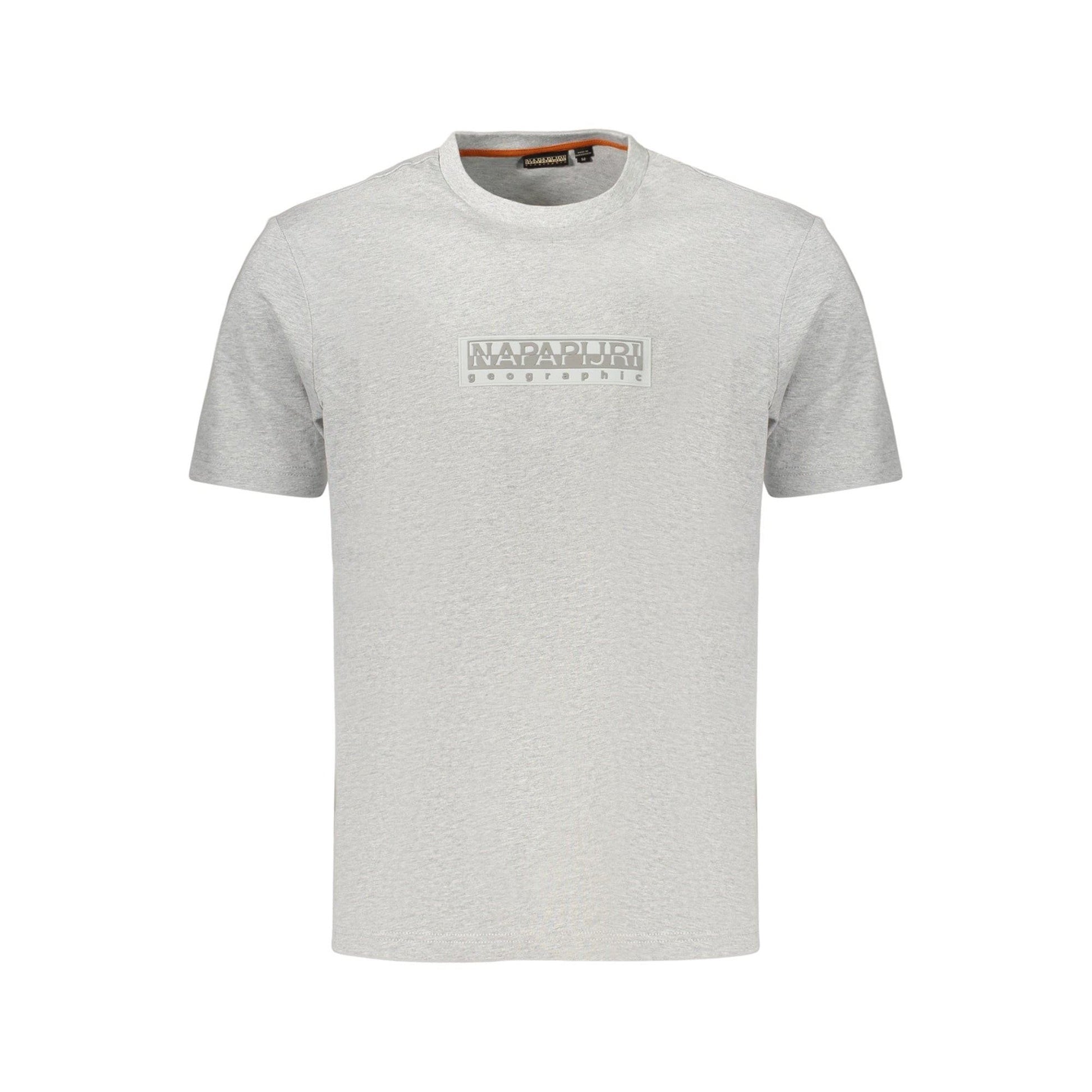 Napapijri Tricou NP0A4IFLSBOXLOGOSS1 GRI