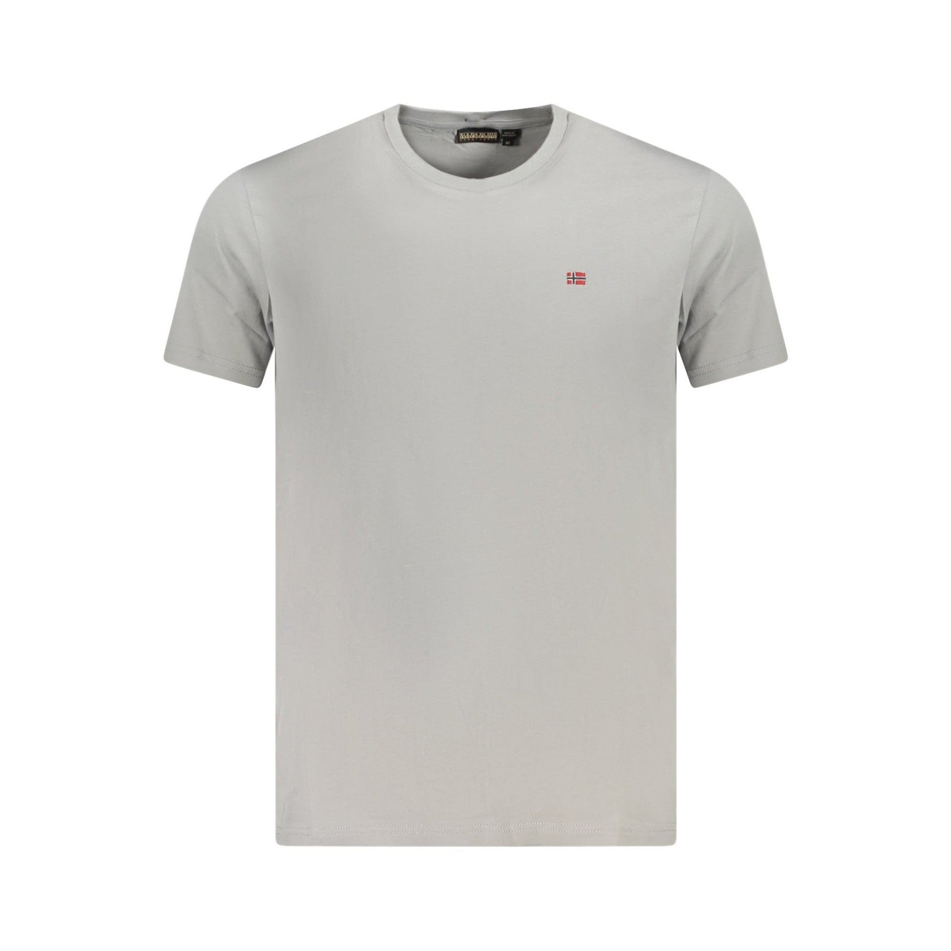 Napapijri Tricou NP0A4H8DSALISSSSUM GRI 3