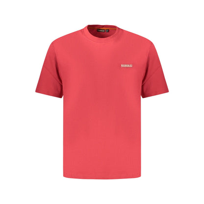 Napapijri Tricou NP0A88TRSSMALLBOXSS ROȘU