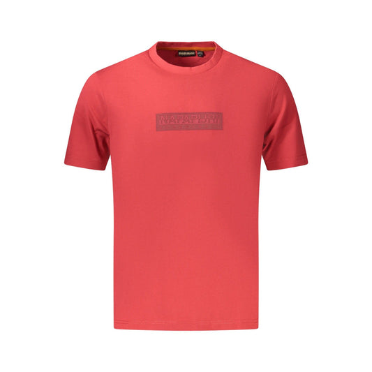 Napapijri Tricou NP0A4IFLSBOXLOGOSS1 ROȘU