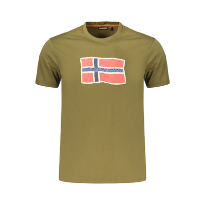 Napapijri Tricou NP0A4FZBSMAHSASS VERDE