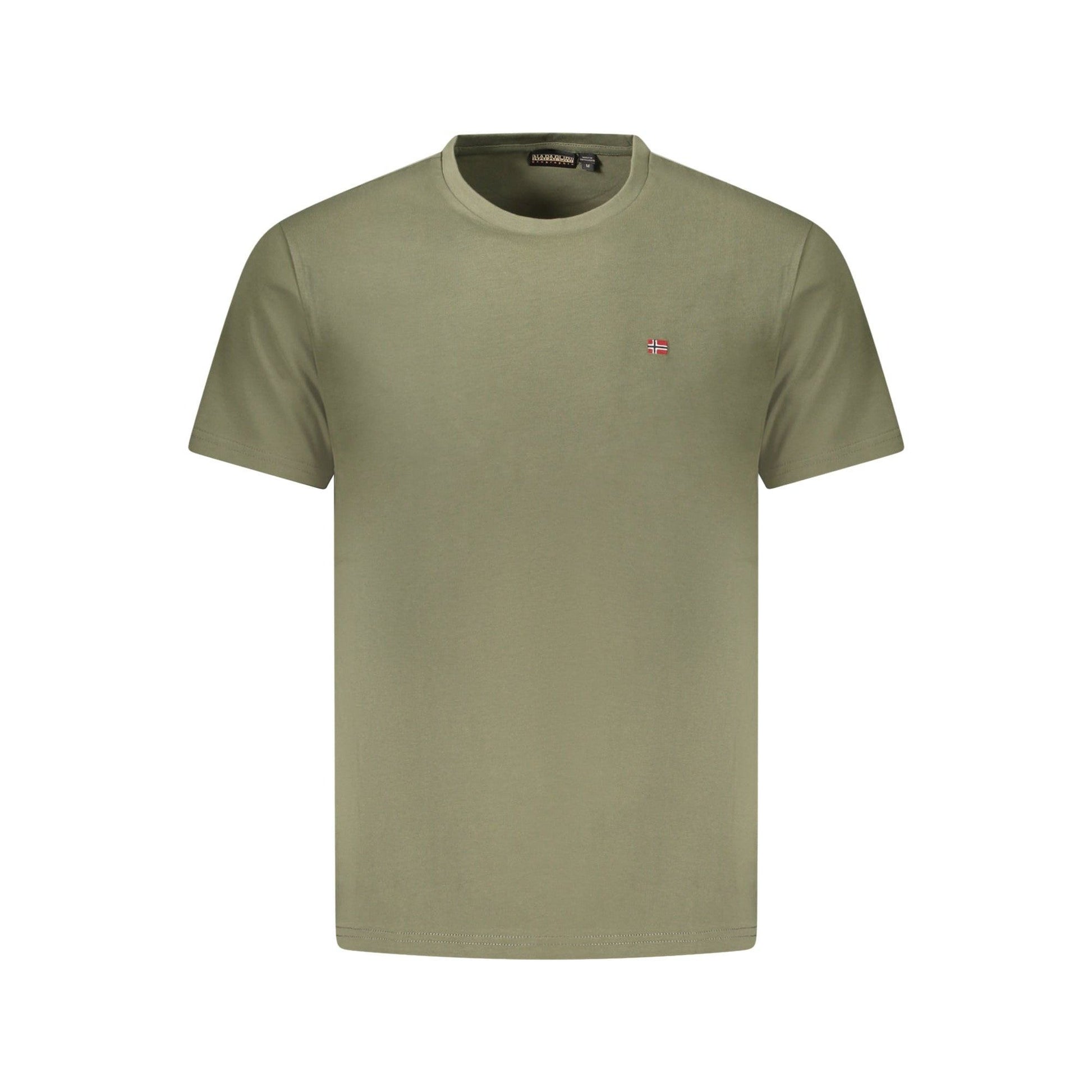 Napapijri Tricou NP0A4H8DSALISSSSUM VERDE 2