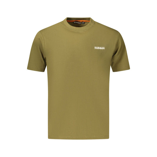 Napapijri Tricou NP0A88TRSSMALLBOXSS VERDE 2