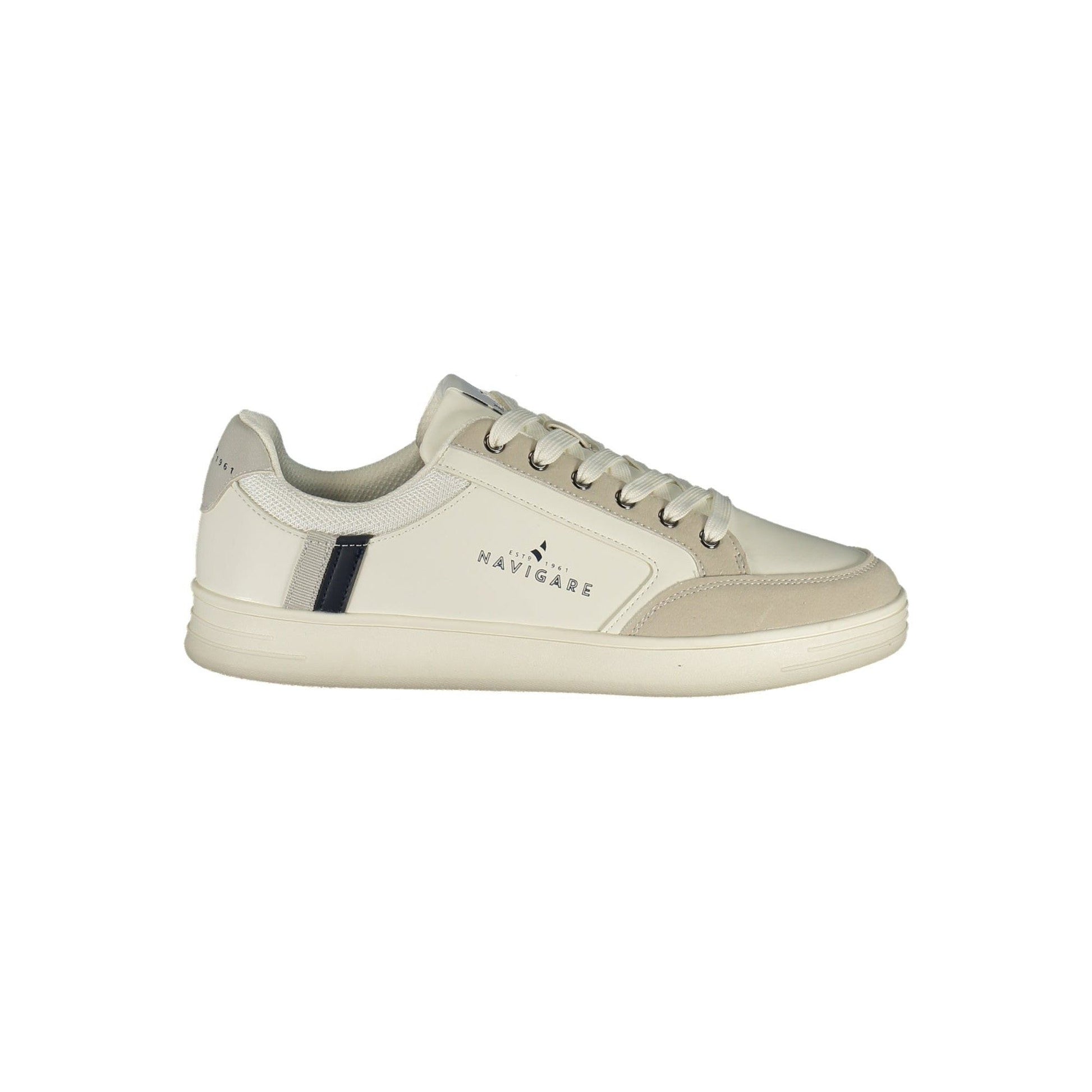 Navigare Pantofi casual GAETA001LEPNUB ALB