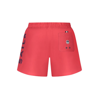 North Sails Pantaloni baie 673739000 ROȘU
