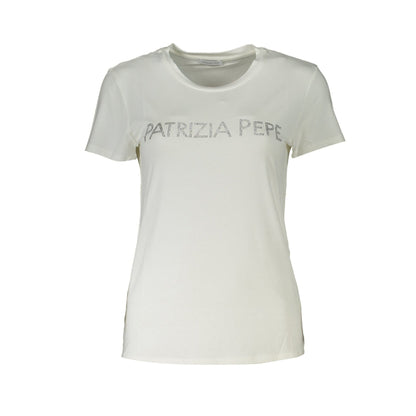 Patrizia Pepe Tricou CM1419J013 ALB