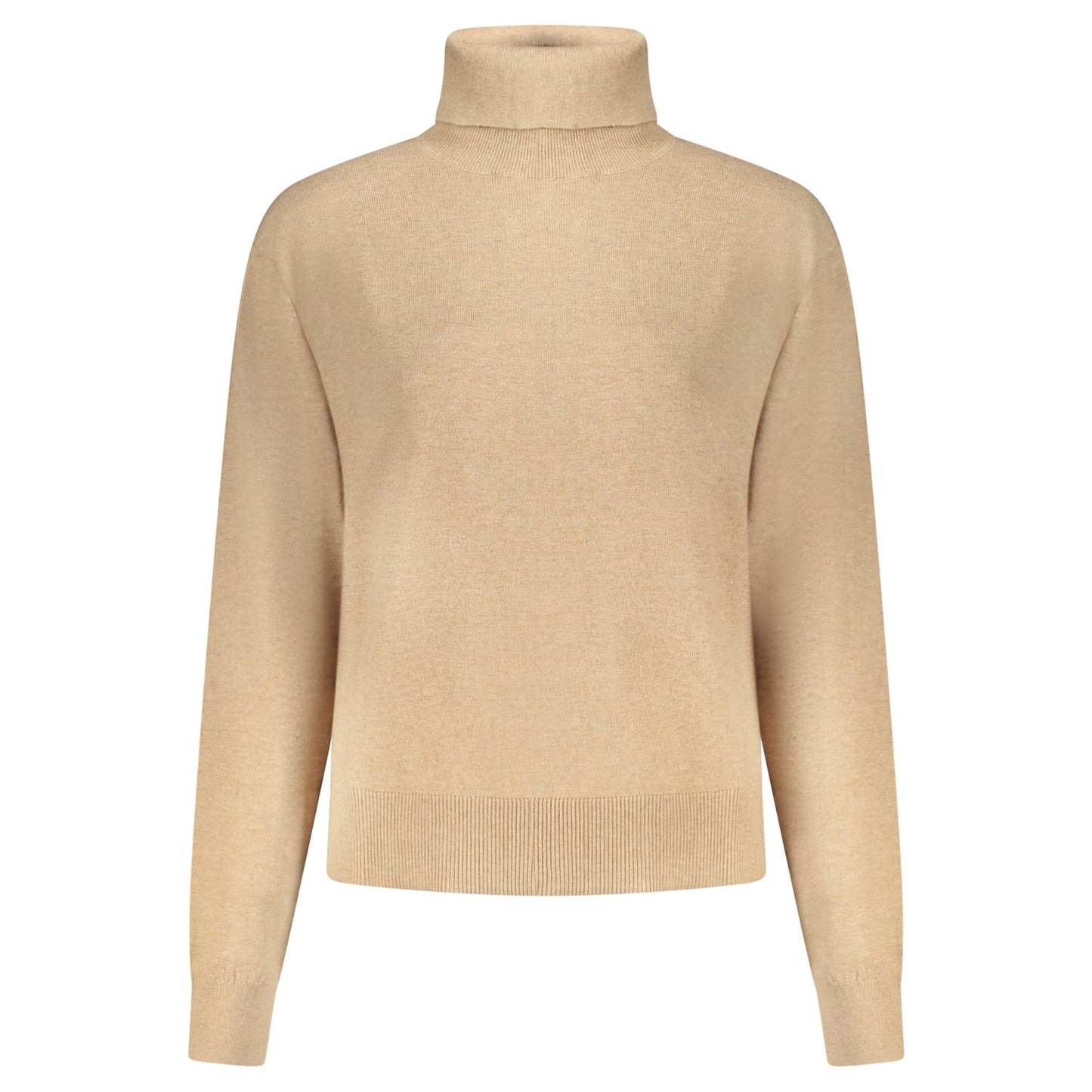 Pepe Jeans Pulover PL7000036CORALINEROLLEDCOLLAR BEJ