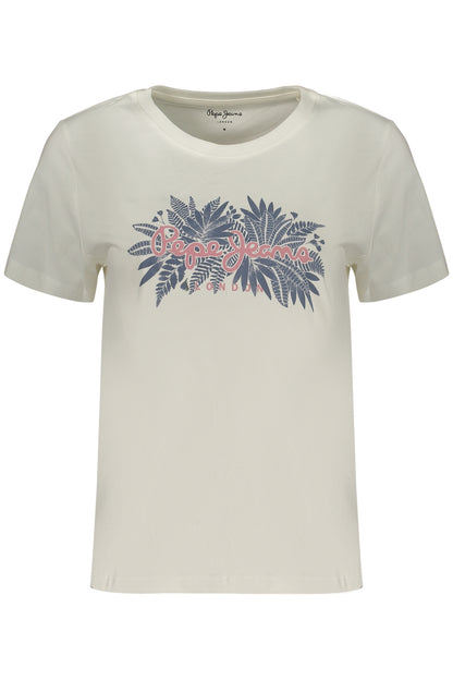 Pepe Jeans Tricou PL5000237CRISTINA ALB