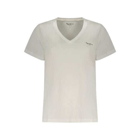 Pepe Jeans Tricou PL5000123MAEVNECK ALB