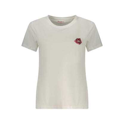 Pepe Jeans Tricou PL5000082BRULE ALB