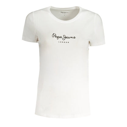 Pepe Jeans Tricou PL505202NEWVIRGINIA ALB