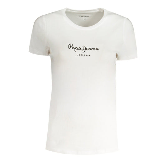 Pepe Jeans Tricou PL505202NEWVIRGINIA ALB