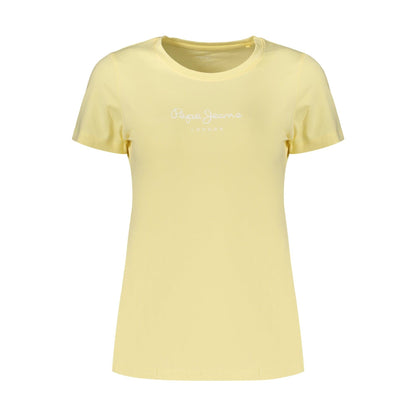 Pepe Jeans Tricou PL505202NEWVIRGINIA GALBEN