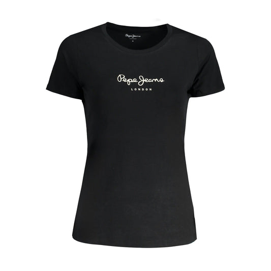 Pepe Jeans Tricou PL505202NEWVIRGINIA NEGRU