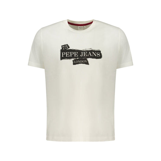Pepe Jeans Tricou PM5010175GRIFFINTEE ALB
