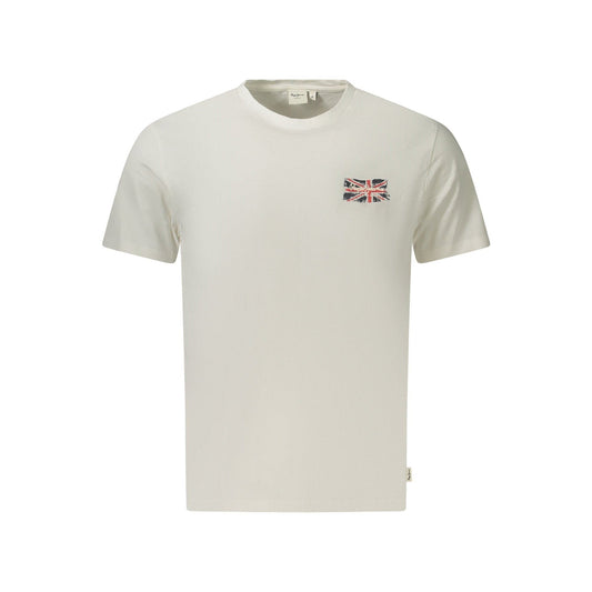 Pepe Jeans Tricou PM5010311SMALLFLAG ALB
