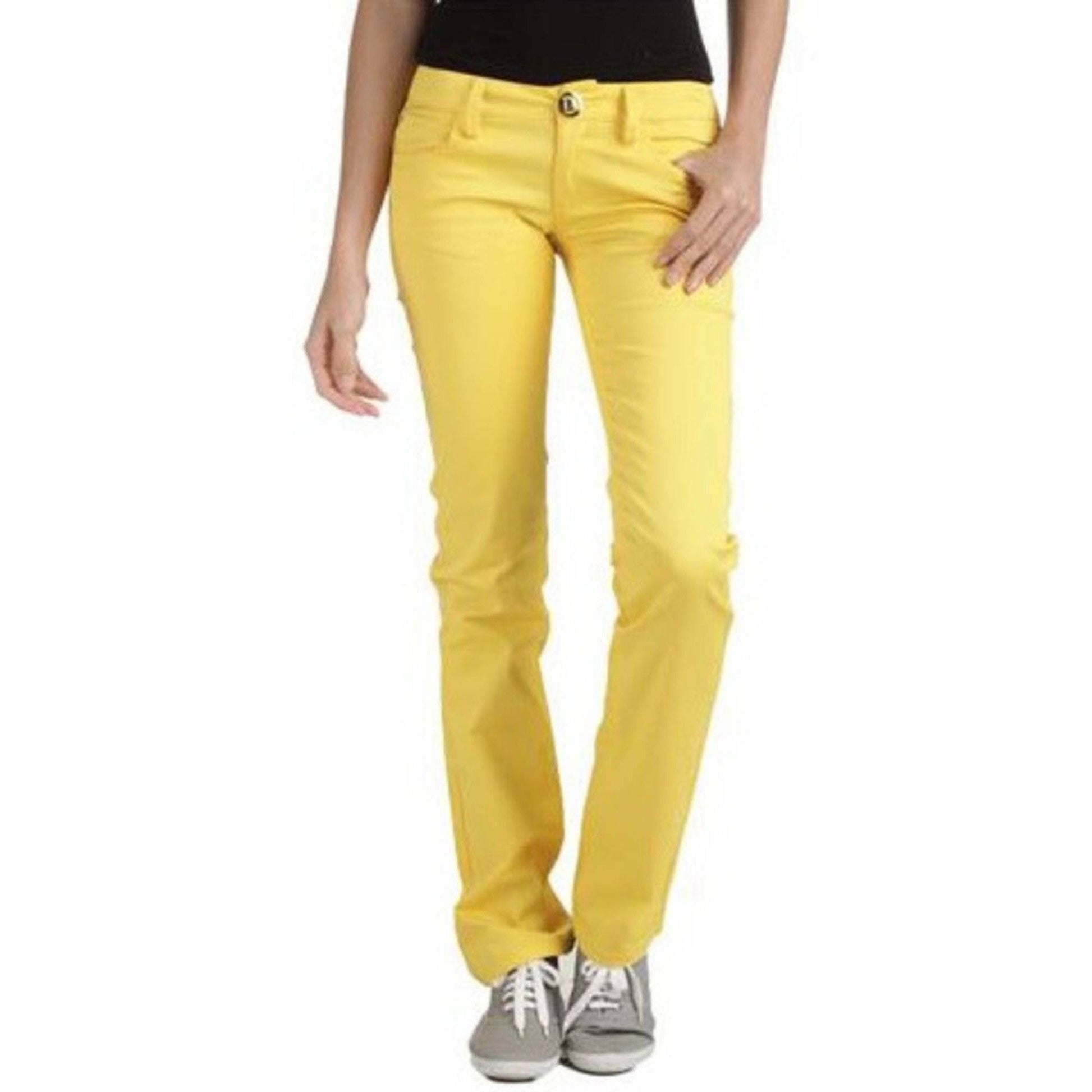 Phard Pantaloni casual P1708710520200-MISS-BRADIN GALBEN