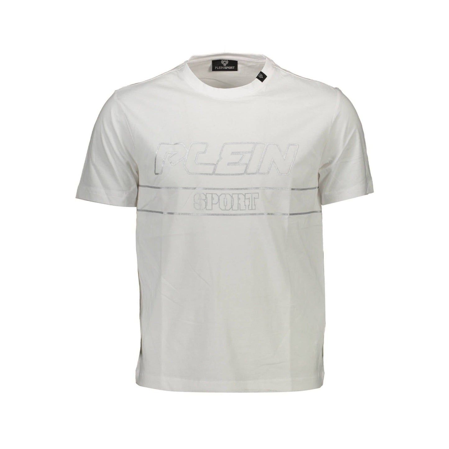 Plein Sport Tricou TIPS109 ALB