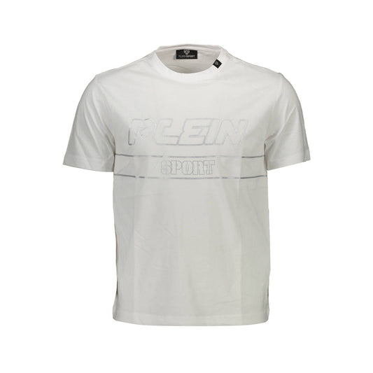 Plein Sport Tricou TIPS109 ALB
