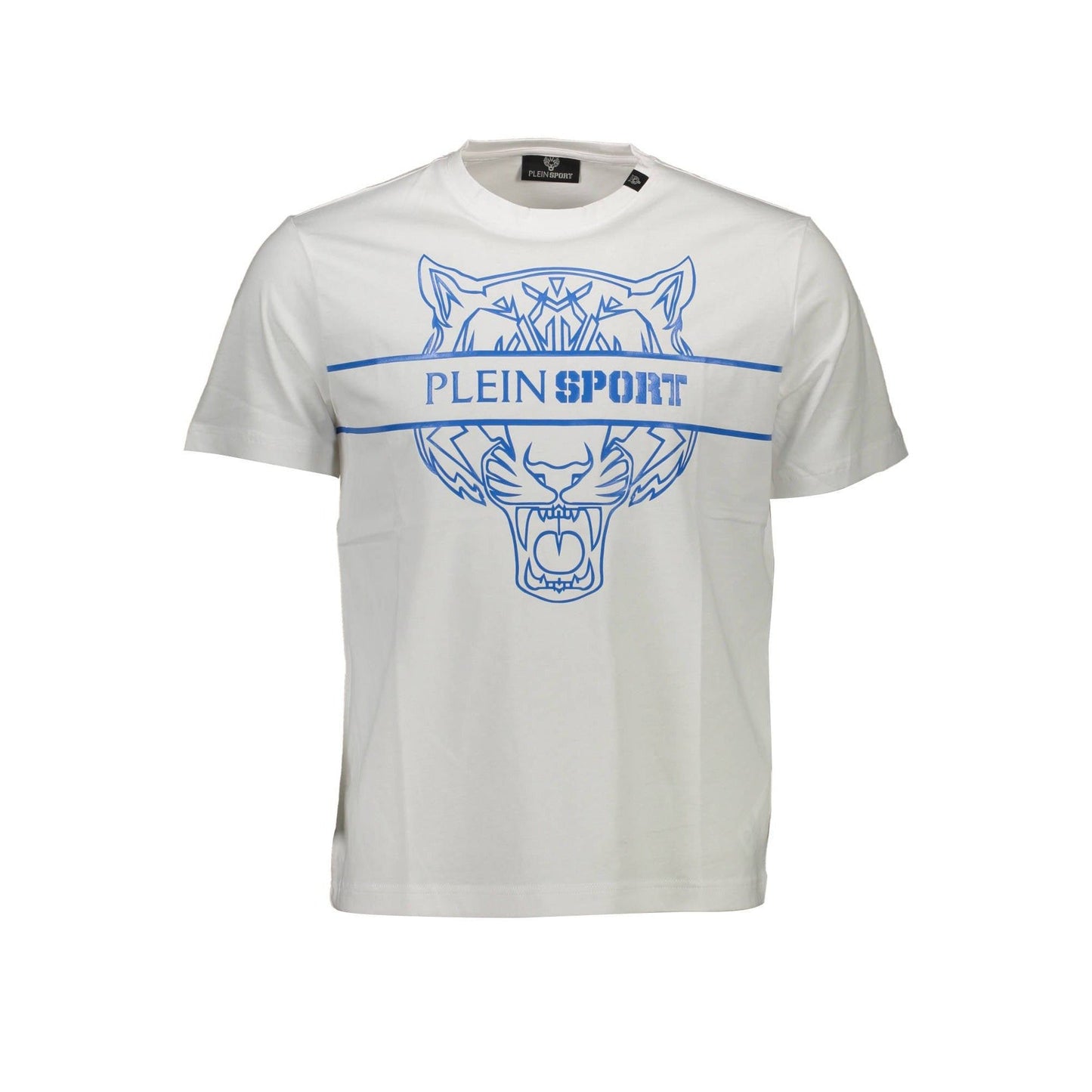 Plein Sport Tricou TIPS112 ALB
