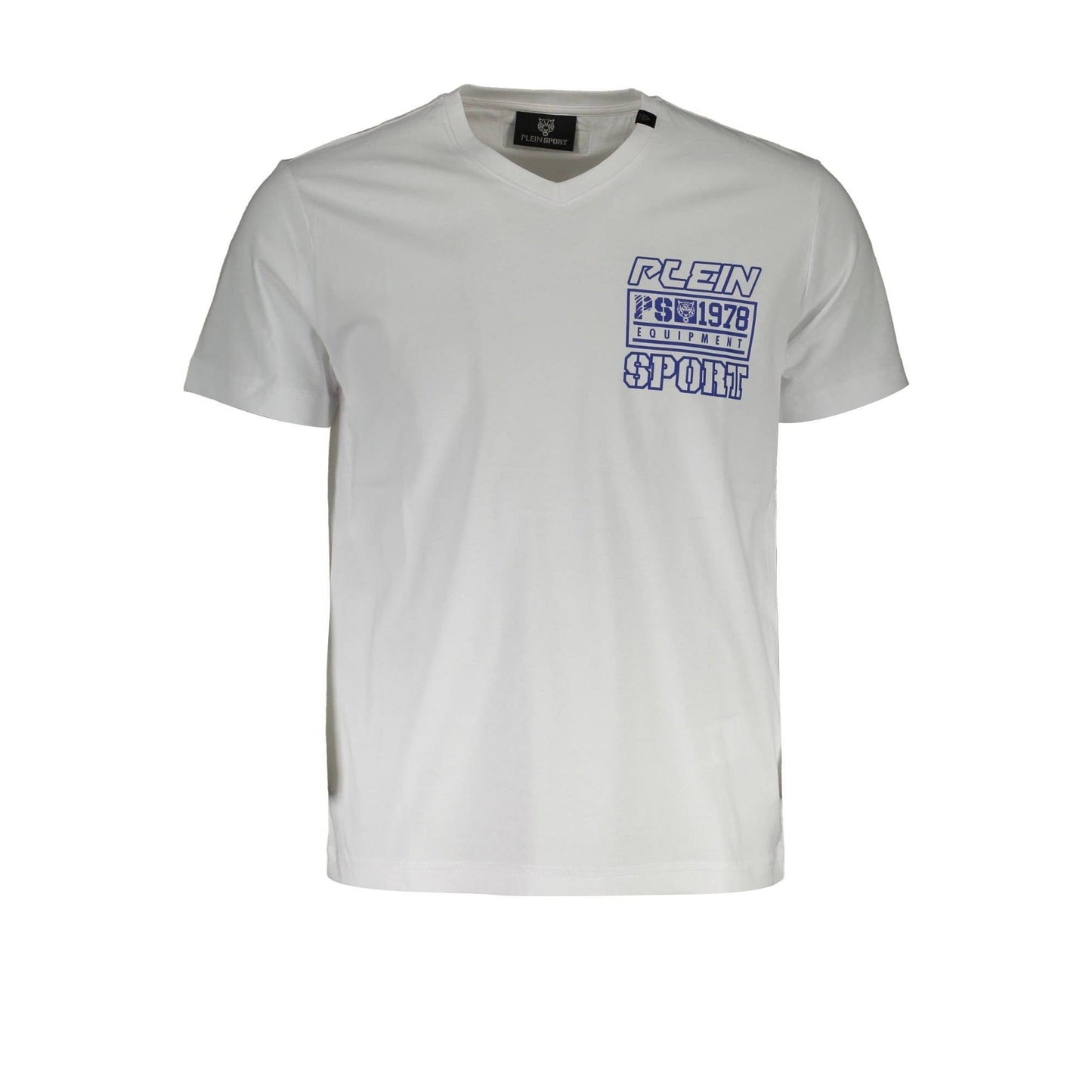 Plein Sport Tricou TIPS103 ALB