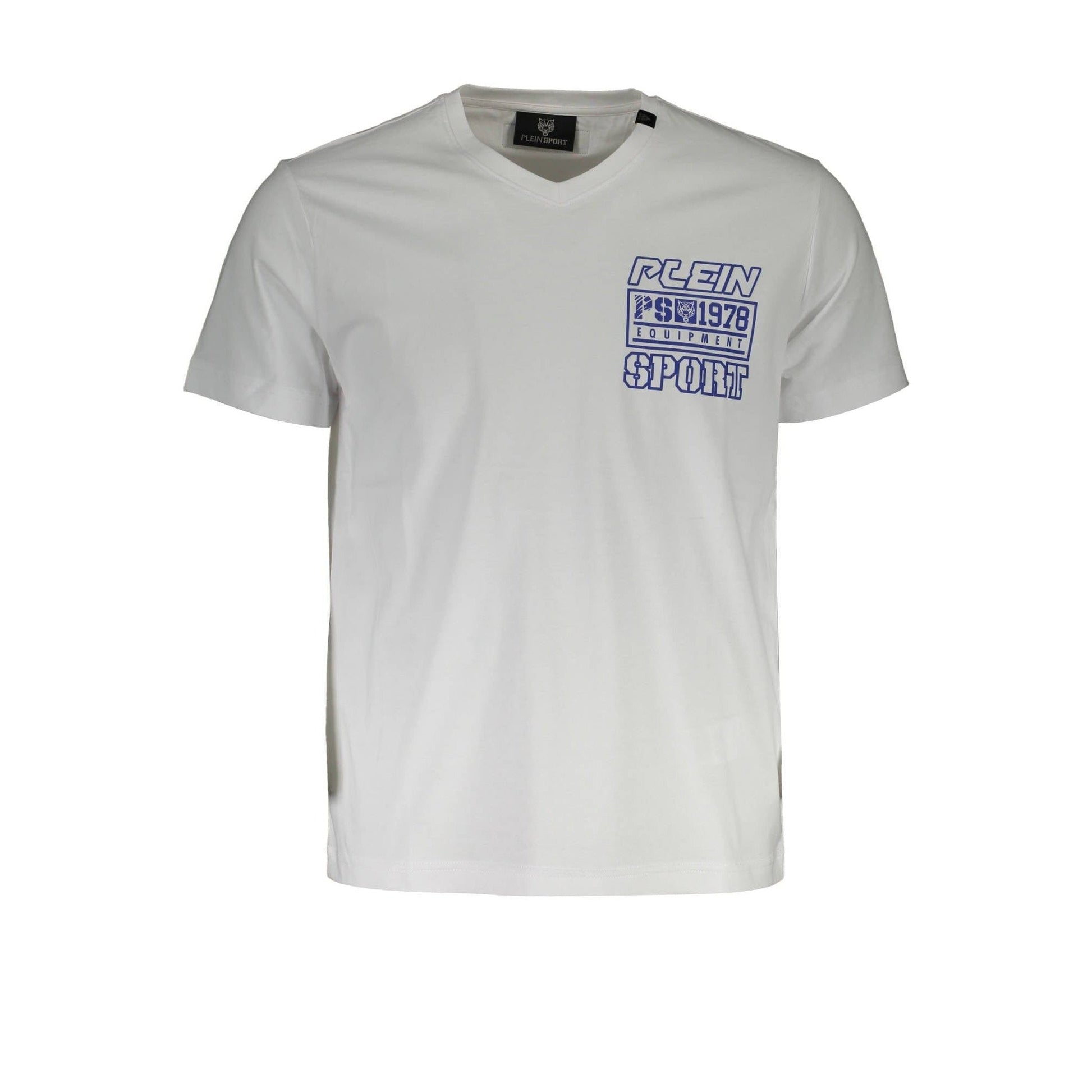 Plein Sport Tricou TIPS103 ALB