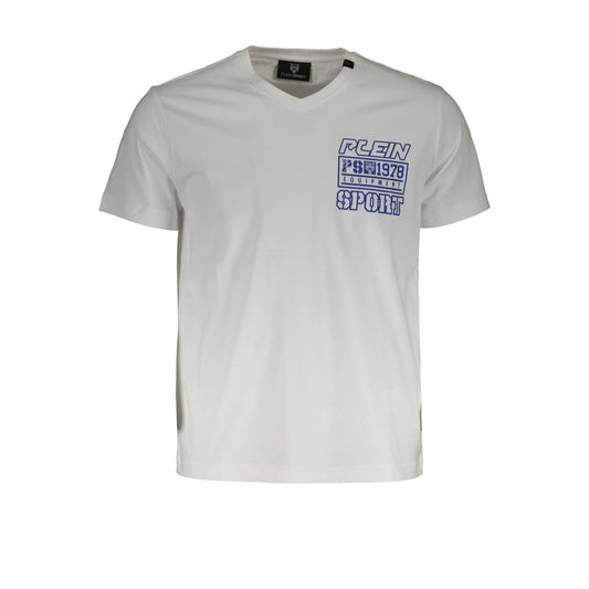 Plein Sport Tricou TIPS103 ALB