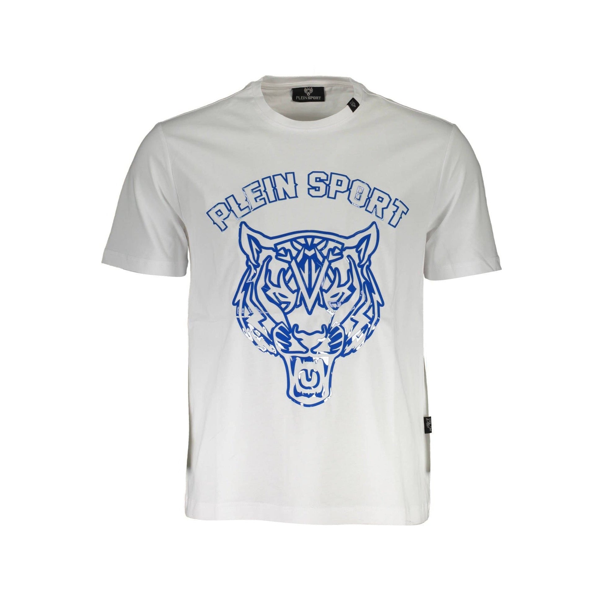 Plein Sport Tricou TIPS113 ALB