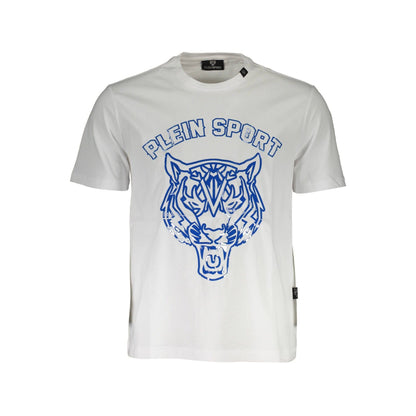 Plein Sport Tricou TIPS113 ALB