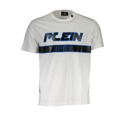 Plein Sport Tricou TIPS105 ALB