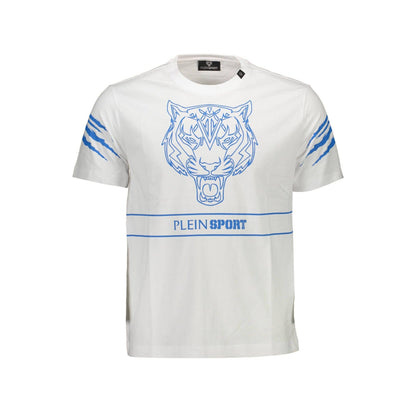 Plein Sport Tricou TIPS102 ALB