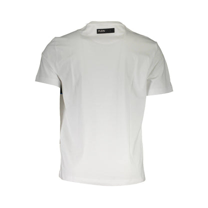 Plein Sport Tricou TIPS105 ALB
