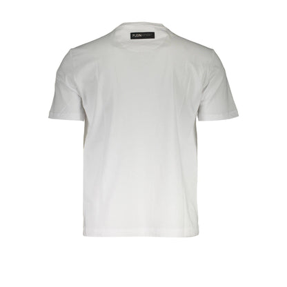 Plein Sport Tricou TIPS113 ALB