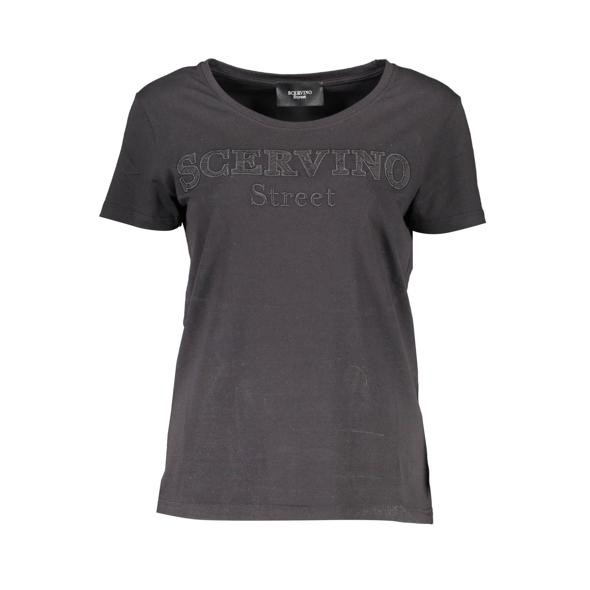 Scervino Street Tricou D38TL0699-TSD006 NEGRU
