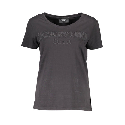 Scervino Street Tricou D38TL0699-TSD006 NEGRU
