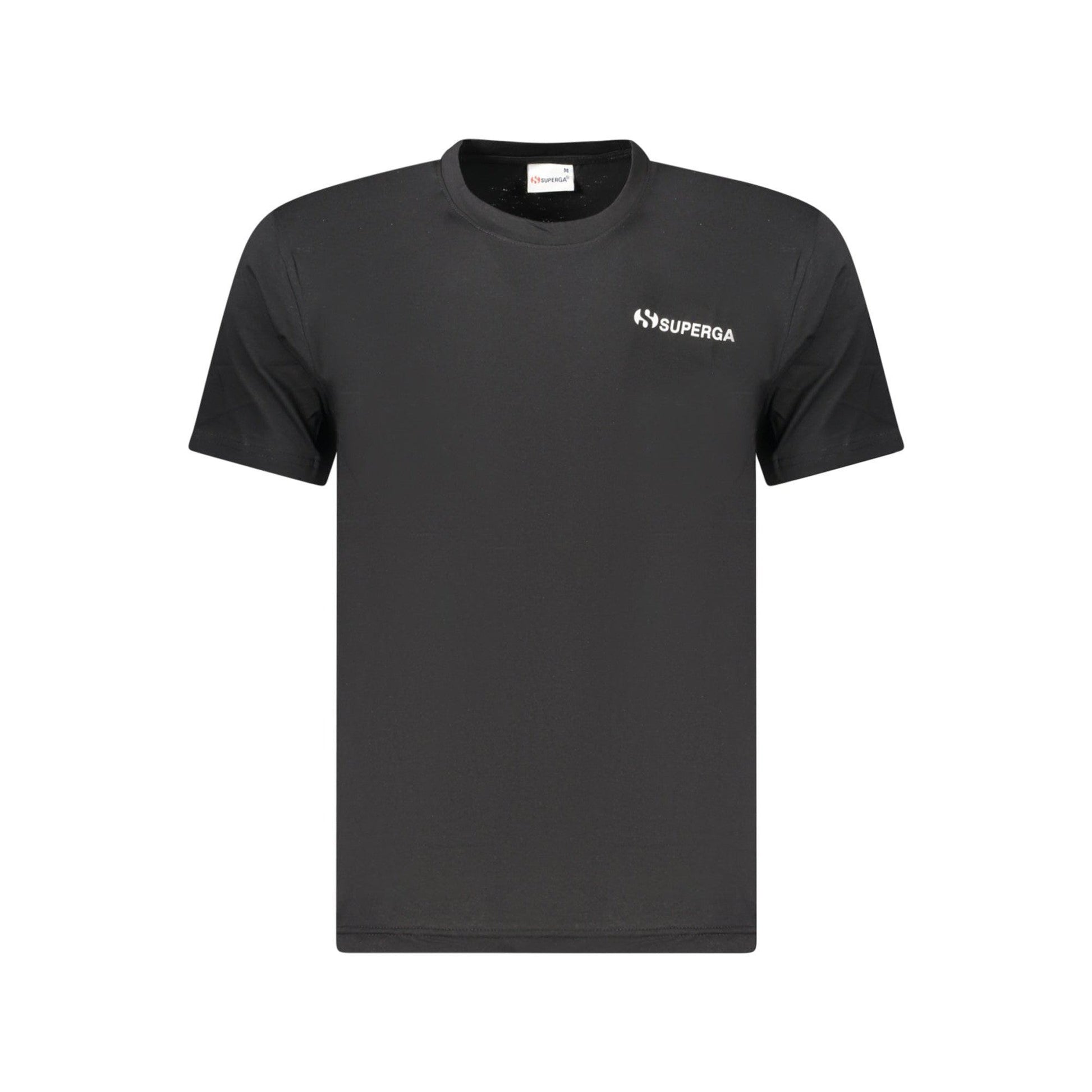 Superga Tricou SMS26345 NEGRU