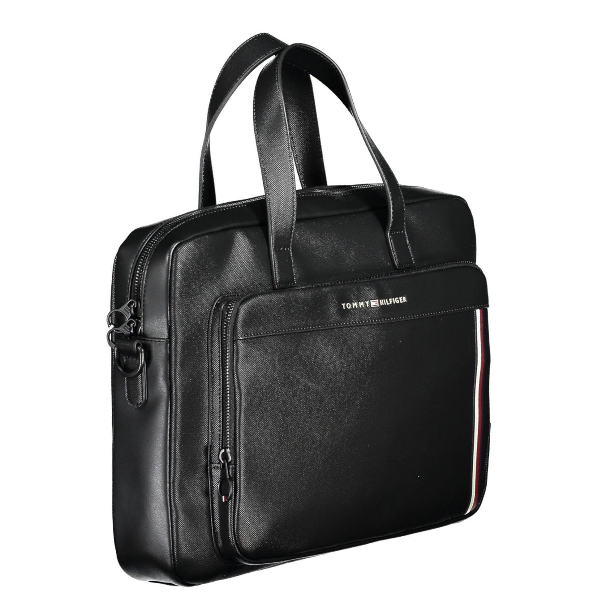 Tommy Hilfiger Geantă laptop AM0AM11314 NEGRU