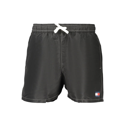 Tommy Hilfiger Pantaloni baie UM0UM03852 NEGRU