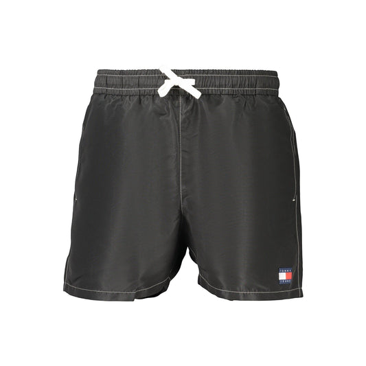 Tommy Hilfiger Pantaloni baie UM0UM03852 NEGRU