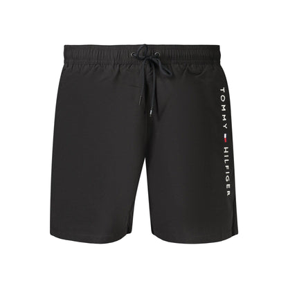 Tommy Hilfiger Pantaloni baie UM0UM03748 NEGRU