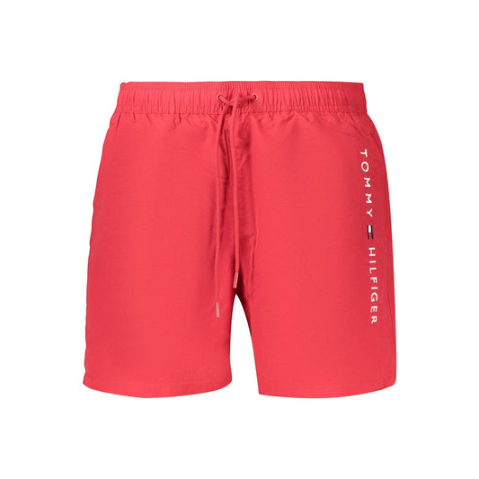 Tommy Hilfiger Pantaloni baie UM0UM03748 ROȘU