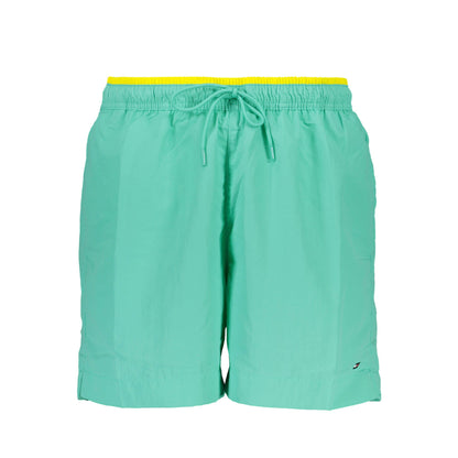 Tommy Hilfiger Pantaloni baie UM0UM03083 VERDE