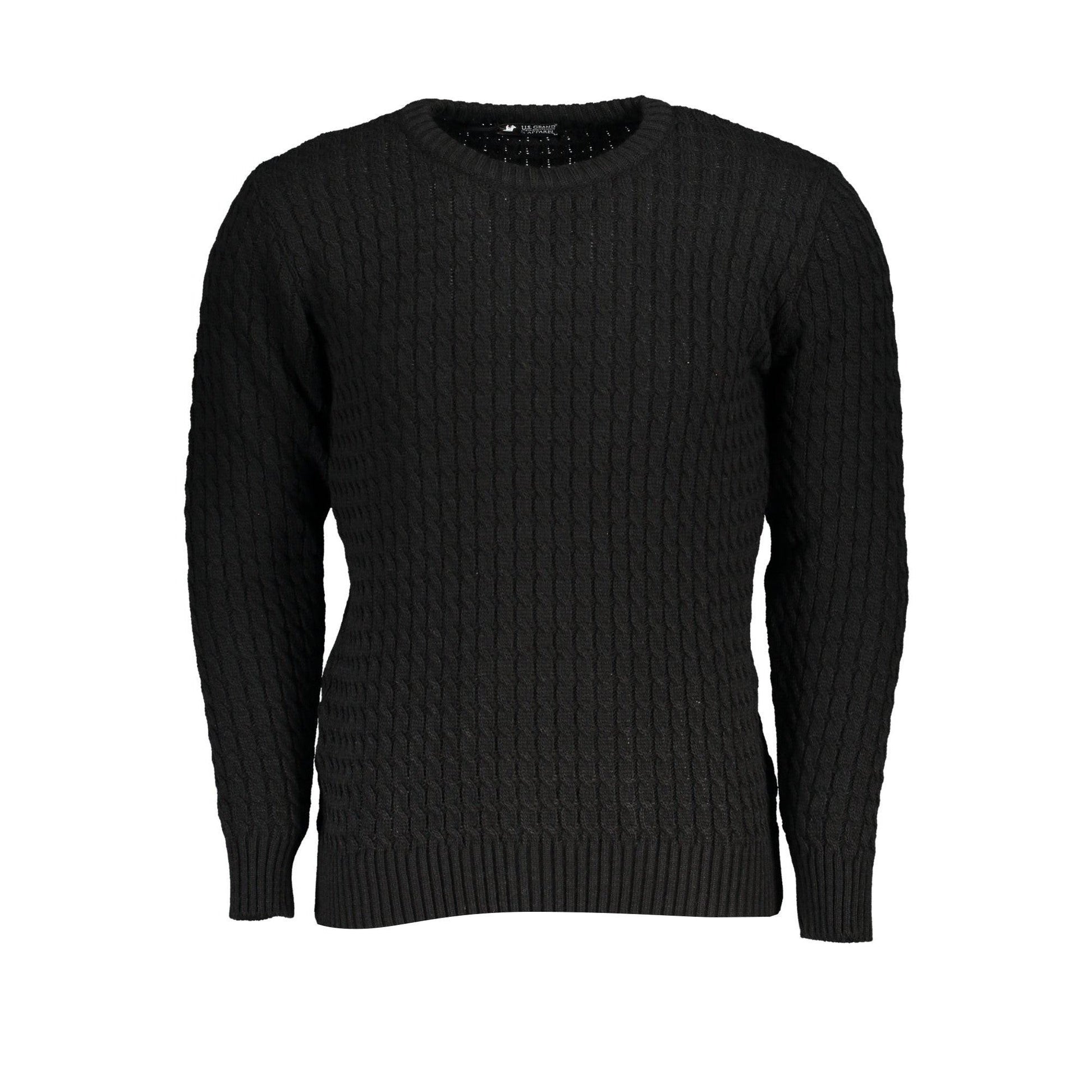 US Grand Polo Pulover USTR955 NEGRU