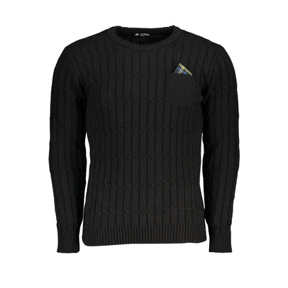 US Grand Polo Pulover USTR954 NEGRU