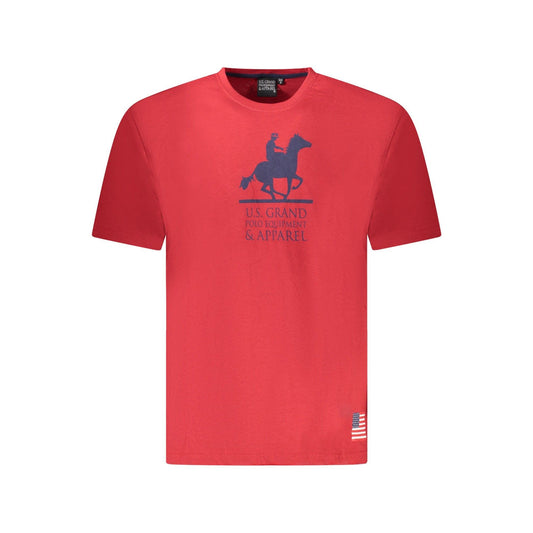 U.S. Grand Polo Tricou AU02650 ROȘU