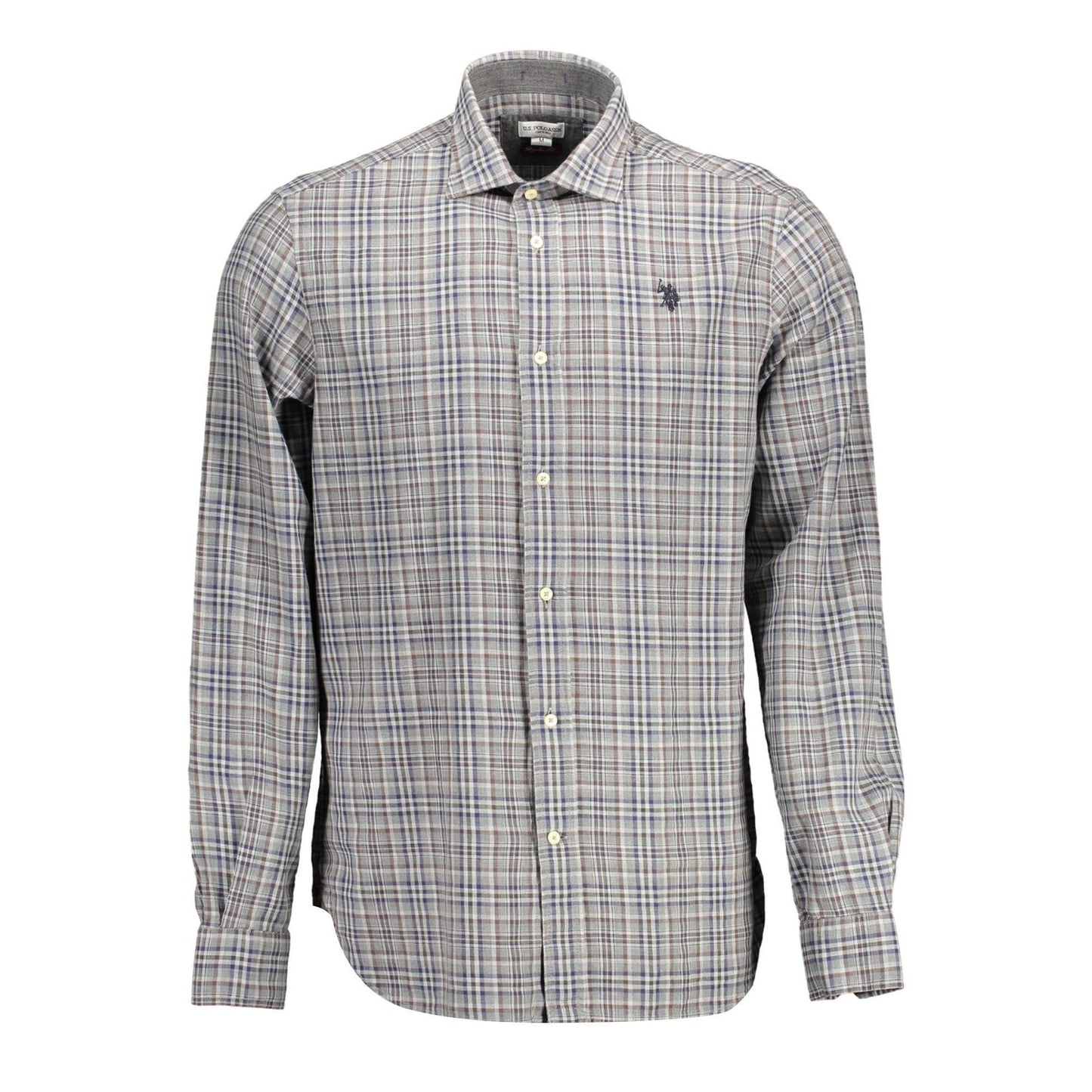 U.S. Polo Assn. Cămașă 6408653309 GRI