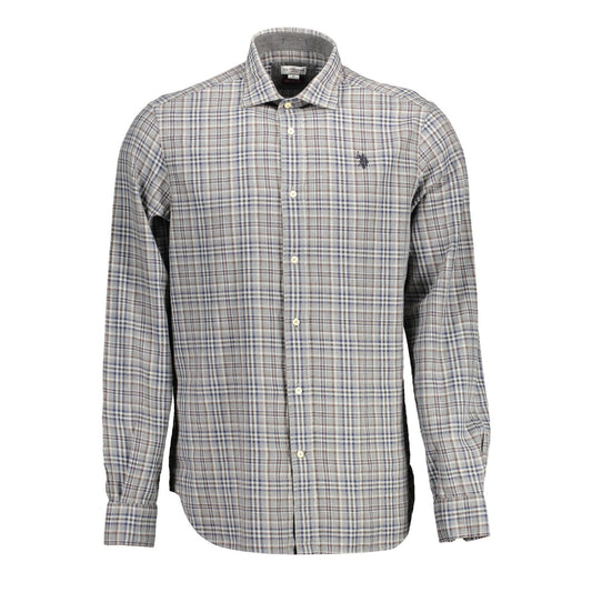 U.S. Polo Assn. Cămașă 6408653309 GRI