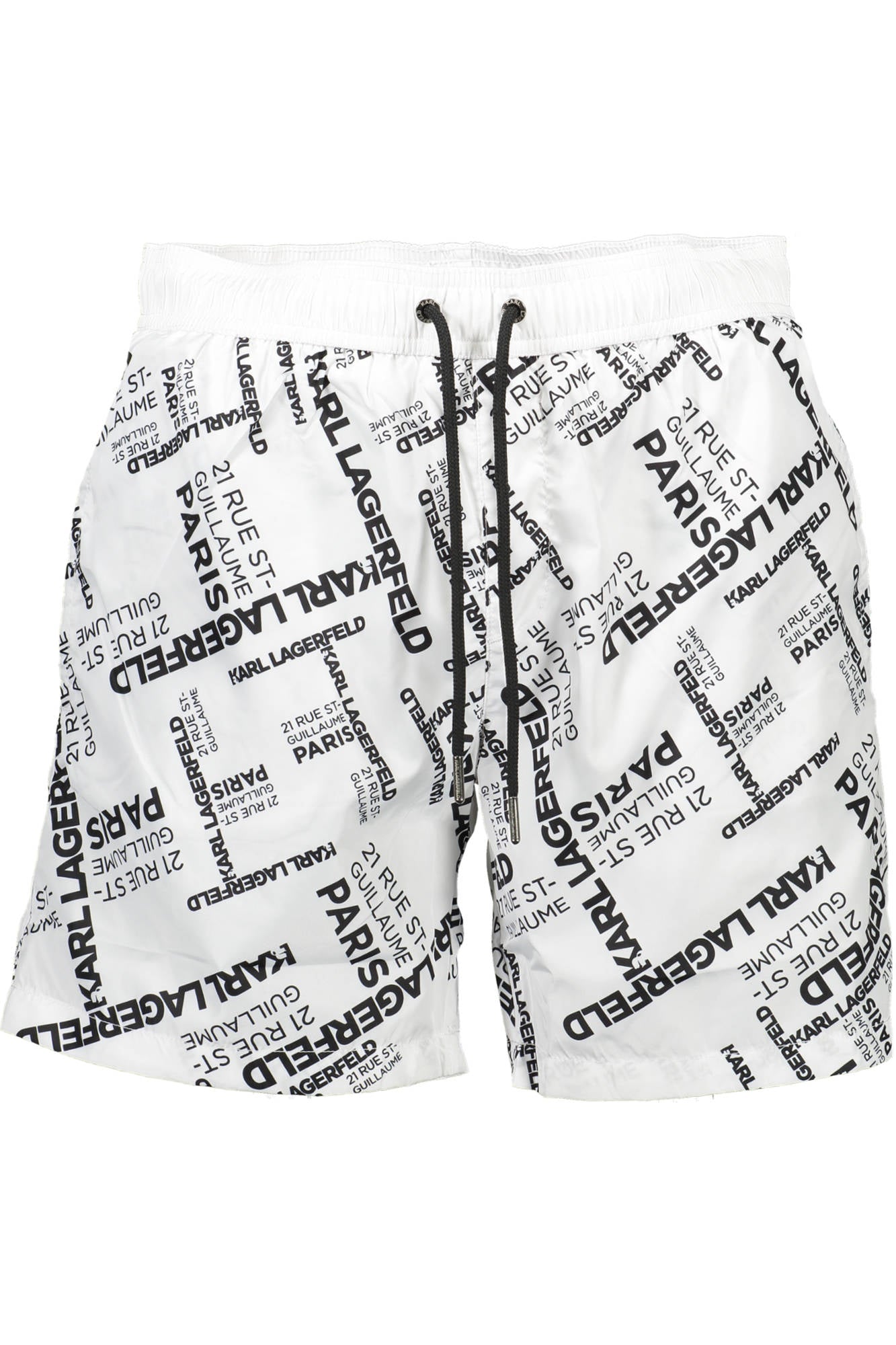 Karl Lagerfeld Pantaloni de baie KL21MBM14 ALB